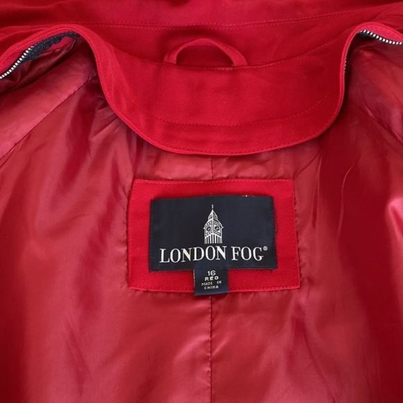 London Fog?Oversized Maxi Length Trench Coat - Picture 10 of 10